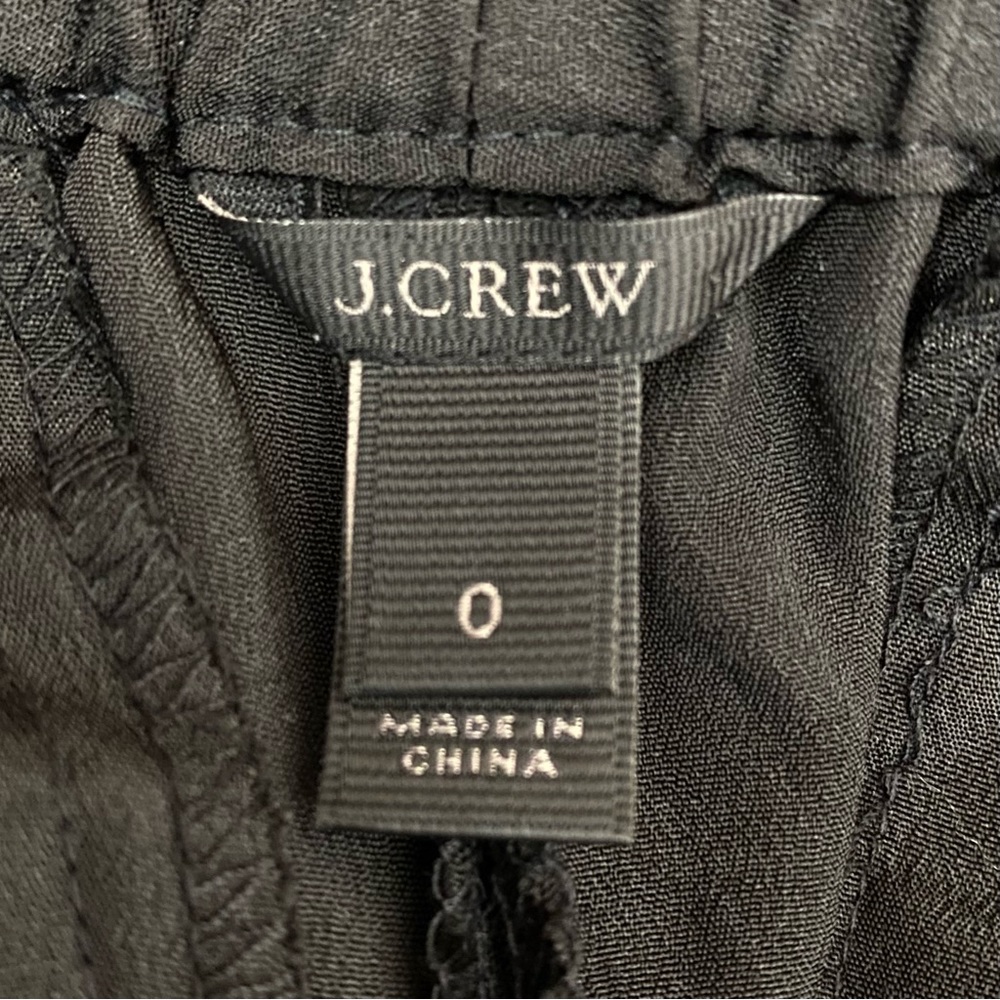 J Crew Peyton Black Lace Pants - Picture 8 of 10